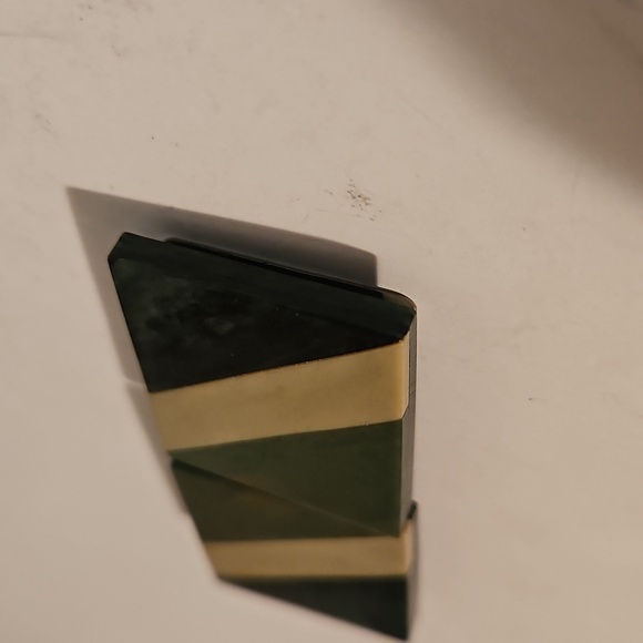 Brown & Blonde Wood Vintage Belt Buckle (I THINK) - Picture 4 of 7